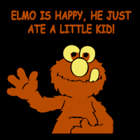 Elmo is - StoneyKins