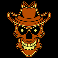 Cowboy Skull - StoneyKins