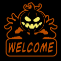 Welcome Spooky Pumpkin 02