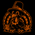 Cute Turkey Pilgrim 01