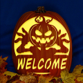 Welcome Spooky Pumpkin CO