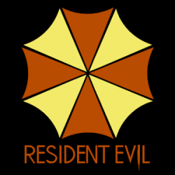 The Resident Evil logo through the years