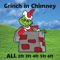 Grinch in Chimney