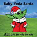 Baby Yoda Santa