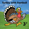 Turkey with Football